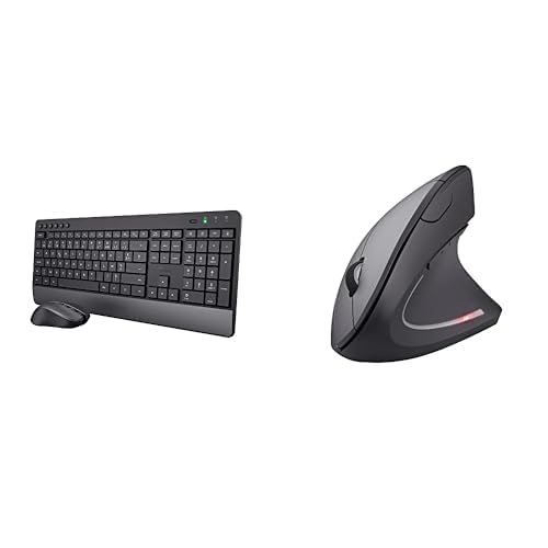 Trust PACK SILENCIEUX CLAVIER SOURIS SANS FIL TREZO sur, clavier sans fil silenc