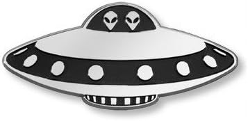 Flying Saucer Car Emblem