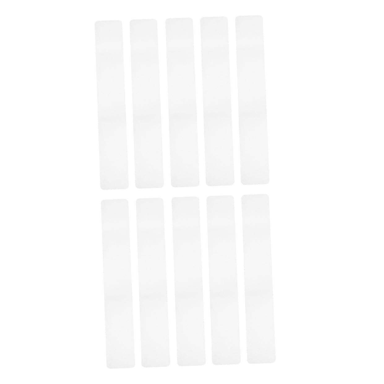 Tiras Antideslizantes Transparentes 10 Uds 15x61 Cm para Escaleras y Ducha Cinta de Seguridad Peva Autoadhesiva Antideslizante para Suelo Protección para Baño y Hogar