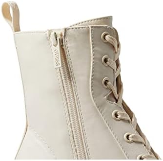 GUESS Women's JUEL Ankle Boot, Chic Cream 150, 9.5 | Image 5