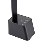 Ambertronix Minimalist LED Desk Lamp, 5 Lighting Modes, USB Charging Port, Aluminum Arms, Portable, Dimmable, Touch Control, Auto Timer, Power Adapter (5V2A) Required and Included. - Image 2