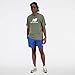 New Balance Men's Essentials Reimagined Woven Short, Atlantic Blue, XX-Large