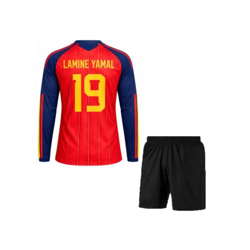 Image of New Spain Away 2026 Jersey Lamine Yamal Jersey for (Kids,Boys and Men)
