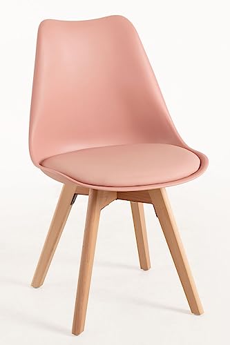 Regalos Miguel - Sillas Comedor - Silla Synk Basic - Rosa Avellana