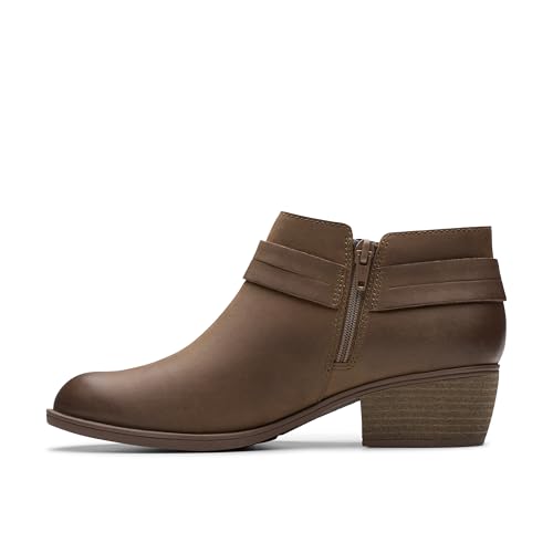 Clarks Women's Charlten Rae Ankle Boot, Mushroom Oily, 37 EU – Ansicht 3