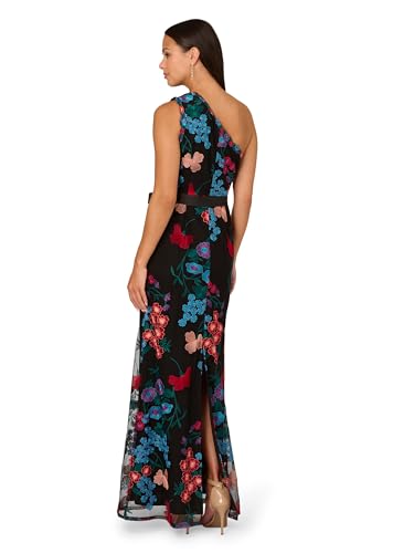 Image of Adrianna Papell Women's One Shoulder Gown