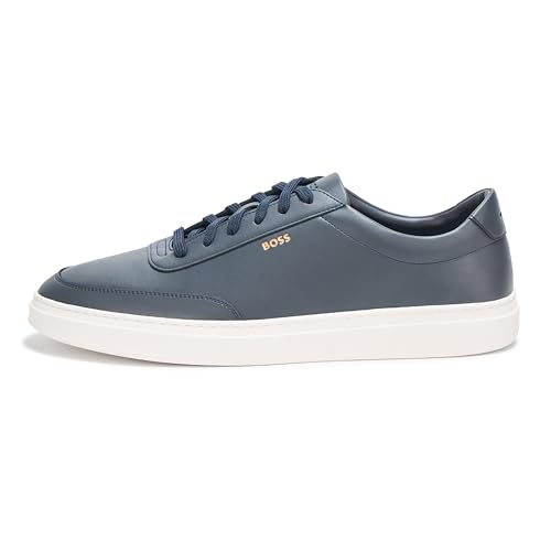 Image of BOSS Men's Kieran Smooth Leather Tennis Sneaker