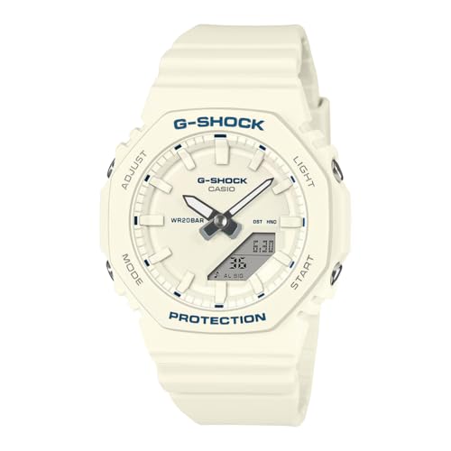 Image of Casio G-Shock Women GMA-P2100BA-7ADR Analog-Digital White Watch Women (G1798)