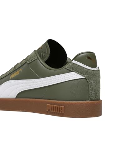 Puma Unisex Club II ERA Sneaker, Loden Green White, 39 EU, Loden Green Puma White, 39 EU