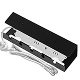 Largement utilisé : transformez votre travail en un espace organisé avec le plateau de gestion des câbles sous le bureau. Ce support de stockage polyvalent vous aide à organiser les câbles de données, cordons d'alimentation et multiprises sur votre bureau ou au sol, gardant votre travail bien rangé et efficace.