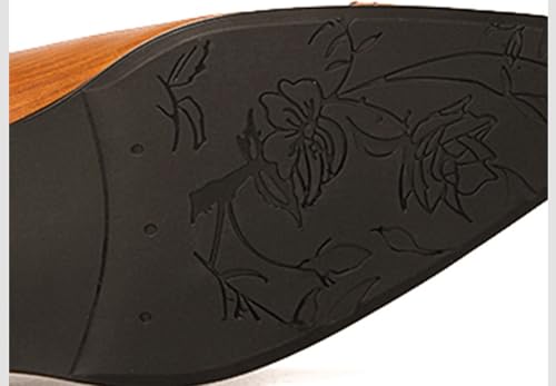 Santimon Men's Genuine Leather Monk Strap Dress Shoes - Classic Pointed Toe Oxfords for Business Formal & Wedding - Buckle Closure Dress Shoes3