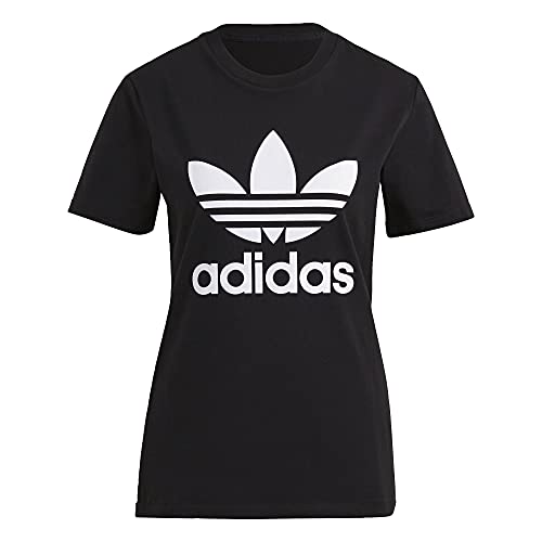 adidas Originals,womens,Trefoil Tee,Black,Small