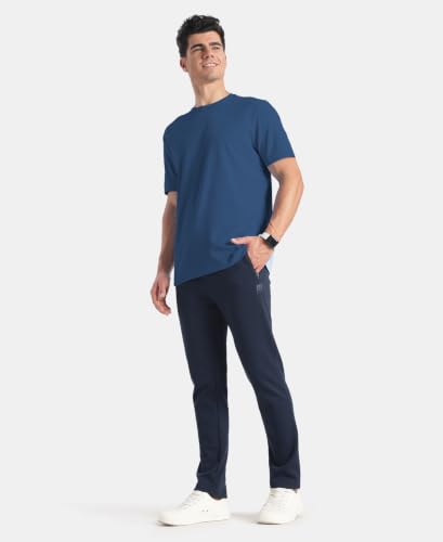 Image of Jockey AM74 Men Microfiber Fabric Round Neck Half Sleeve Activewear T-Shirt with StayFresh Treatment