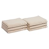 2 capas y dobladillo con doble costura para mejor absorción, suavidad y resistencia