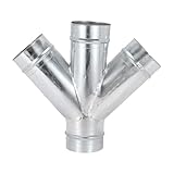 Photo Gallery connettore per condotto a 4 vie da 5 pollici, acciaio zincato splitter per condotti a forma di w a 45 gradi tubo flessibile per condotto di sfiato dell aria adattatore per tubo di scarico ( 3 inch) Photo Gallery connettore per condotto a 4 vie da 5 pollici, acciaio zincato splitter per condotti a forma di w a 45 gradi tubo flessibile per condotto di sfiato dell aria adattatore per tubo di scarico ( 3 inch)