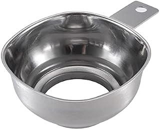 Stainless Steel Funnel Wide Funnel Metal Funnel for Jam Liquid Oil Beans in Jars
