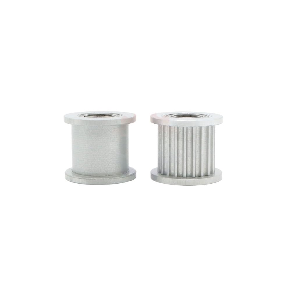 Polea tensora HTD3M 15T 20T 24T 30T 40T Polea de correa 15 dientes 20 dientes Polea tensora 30 dientes 40 dientes Guía de cojinete HTD(10mm,20T - With teeth,Belt width 6mm)