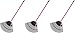 Bully Tools 92630 30" Poly Leaf Rake. Fiberglass Handle. (Ships Disassembled), Set of 3