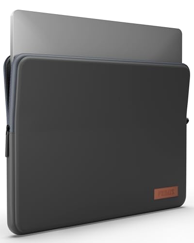 Image of FEDUS MONARC Designer Premium Vegan Leather Laptop Sleeve Bag Case 15.6 inch, Shockproof Office Laptop Cover Pouch Accessories Carrying Bag for MacBook, HP, Dell, Lenovo, Asus for Men & Women