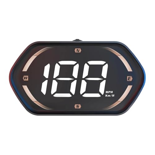 �w�b�h�A�b�v�f�B�X�v���C GPS HUD �f�W�^���X�s�[�h���[�^�[ ���ׂĂ̎� �g���b�N �v���O�A���h�v���C�p�[�c(�S�[���h)