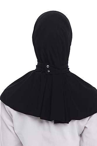 Marwa Fashion Muslim Hijab for Women - Premium Quality Hijab Scarf for Women made up of 100% Stretchable Polyester3