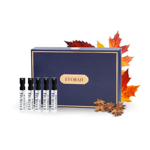 Image of House Of Evorah Men's Fragrance Tester Set (5 X 2 ml) - Woody, Musky & Spicy Scents | Perfume For Man | Perfume For Men