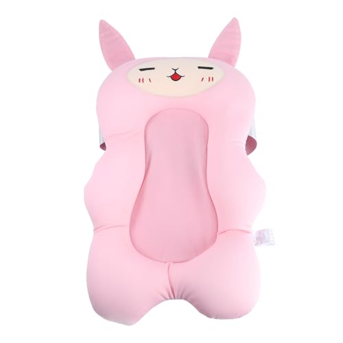 Cojín de baño para recién nacidos con soporte para bañera seguro