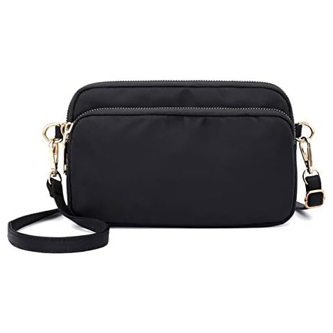 MINTEGRA Crossbody Bag for Women, Lightweight Purses Nylon Small Shoulder Bag Satchel Cover