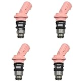 Fuel Injectors 4pcs for Nissan for Sunshine B14 GA16 Car Accessories Fuel Injector 16600-41B00 16600-73C00 Car Injector