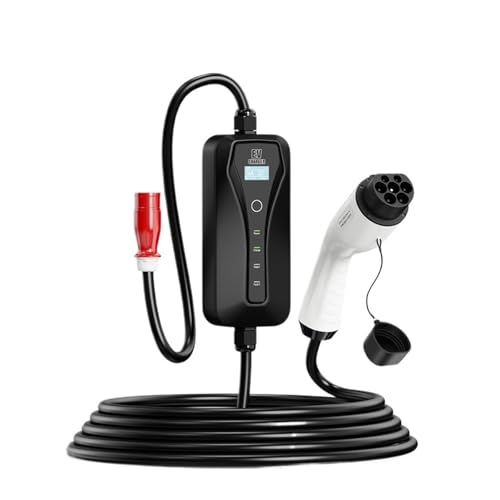 Amazon.co.jp: 11KW 16A 3 相タイプ 2 ポータブル EV 充電器 IEC62196
