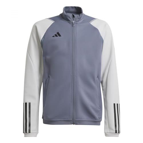 adidas Unisex Kids Tracksuit Jacket Tiro 23 Competition Training Track Top, Team Onix, HP1909, 164