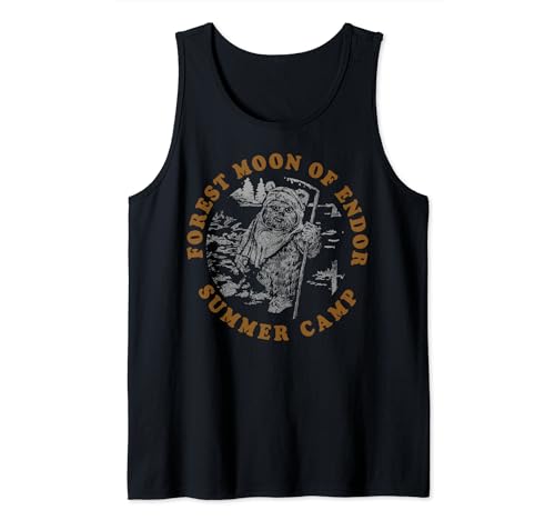 Débardeur Star Wars Endor Summer Camp en coton léger pour fan de pop culture