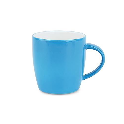 Image of Dandy Lines New Ray Medium in Blue, Orange, Yellow, Ceramic Coffee Mug Set, Pack of 6, Microwave & Dishwasher Safe, Great for Home Use & Gifting