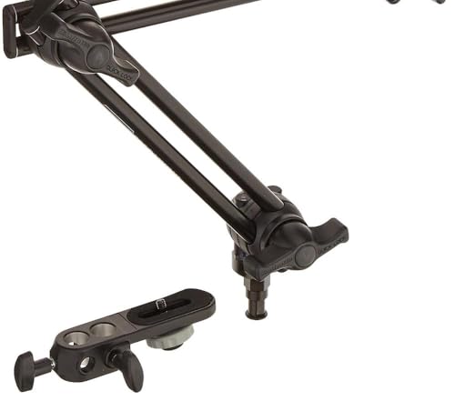 Manfrotto 396B- 3 3 Section Double Articulated Arm with Camera Bracket