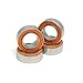 Bearings, Hybrid Ceramic Bearings 1pcs SMR83 2OS 3x8x3 mm Hybrid Ceramic Bearings MR83 SMR83C RS 2RS ABEC-7 RC Cars Trucks Reels Si3N4 Ceramic Ball Bearing(SMR117C-2OS 7x11x3mm),High Hardness and Tou