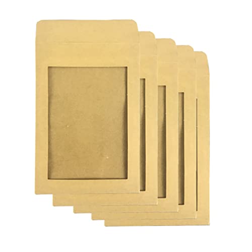 Enveloppes kraft à fenêtre unilatérale pour protéger vos photos et CD