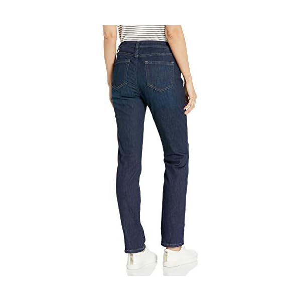 Amazon-Essentials-Womens-Slim-Straight-fit-Jean Amazon Essentials Women's Slim Straight Jean, Dark Wash, 10 Long