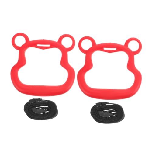 Anillas fitness ajustables para gimnasio interior rojo miniatura 1