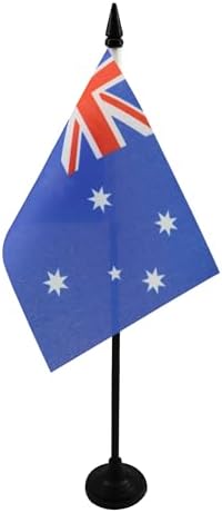 AZ FLAG Australia Table Flag 15x10cm - Australian Dispatch Pennan...