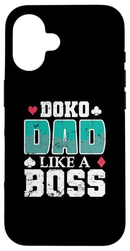 Doko Dad Like a Boss カードゲーム ホビー スマホケース iPhone 16 用