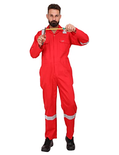CLUB TWENTY ONE Men's Cotton Coverall for Industrial and Pro...