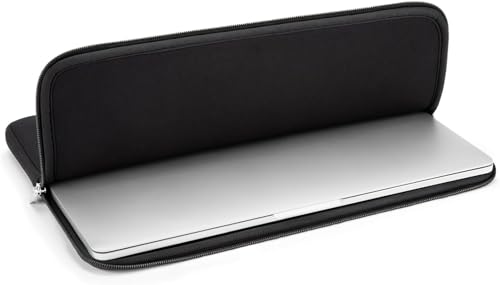 Image of Saco MacBook Pro 14 Inch Sleeve - Slim Protective Laptop Sleeve Case for MacBook Pro 14 inch M4 (A3401, A3112, A3185), M3 (A2918, A2992), M2 (A2779) & M1 (A2442) - Black