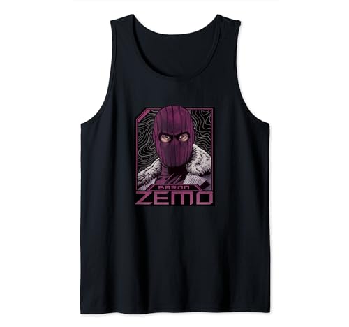 Baron Zemo Badge Tank Top Marvel débardeur homme sans manches Falcon Winter Soldier