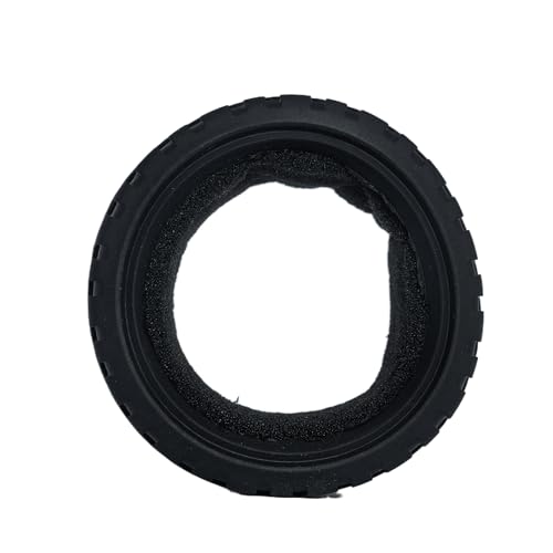 KEEDA Pack of 4 Rubber Tyres with Foam Inserts Tyres for 1/10 HSP Tamiya HPI Kyosho RC On Road Runflating Touring Car (J, 62 mm) - Image 2