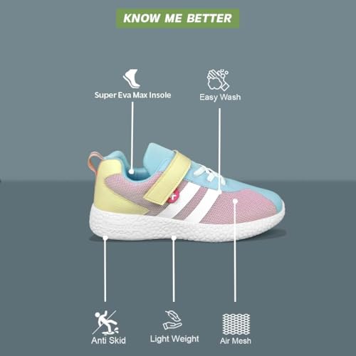 Image of KazarMax Hopits Sports Shoes |Running |Walking Shoes for Kids Boys & Girls