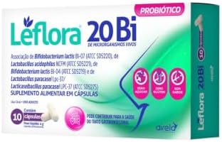 Airela - Leflora Probiótico 20Bi 300mg Airela - 10 Cápsulas