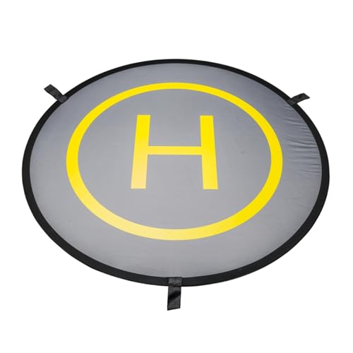 Mantona Drohnen-Landeplatz faltbar inkl. Transporttasche 107 cm Durchmesser ideal für ferngesteuerte Drohne Quadcopter Mini-Helikopter