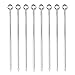 PuTwo Cocktail Picks Stainless Steel Martini Glass Picks 4 inch Long - Pack of 8