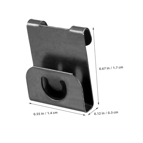 Image of HOMSFOU 100pcs Heavy Duty Picture Frame Hooks No Damage Wall Hangers for Art and Photos Easy Installation Adhesive Hooks for Home Decor
