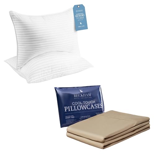 Set 2 Almohadas espuma memory king ajustable miniatura 1